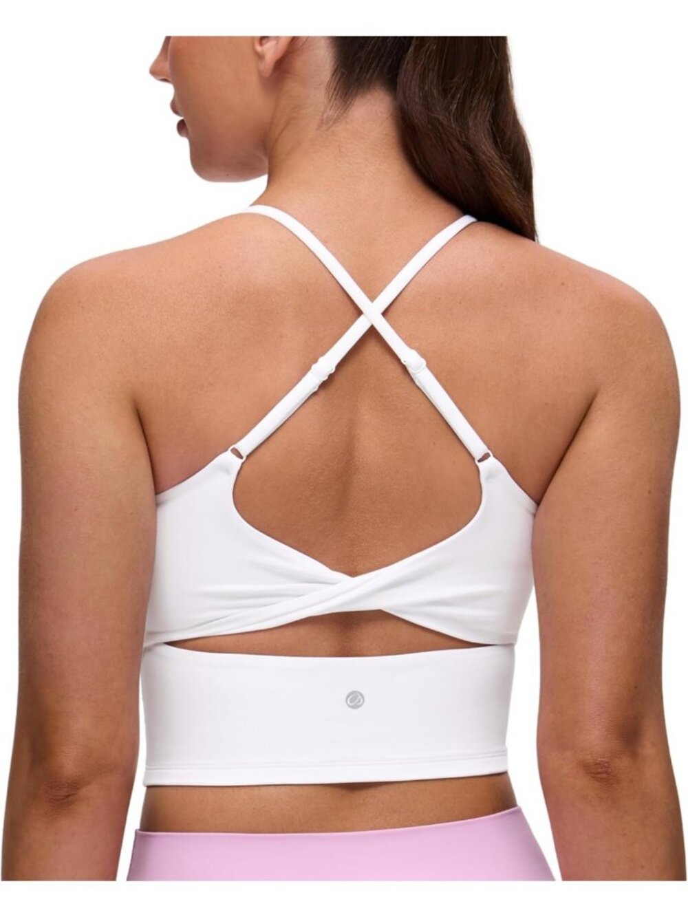 Soft Twist Back Crop Tank Top | Butterluxe Fabric | Perfect for Yoga & Fitness